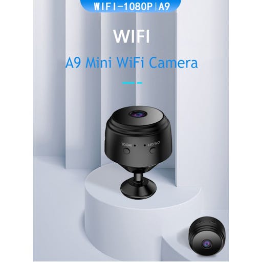 Mini Câmera A9 Wifi C/ Sensor e Visão Noturna